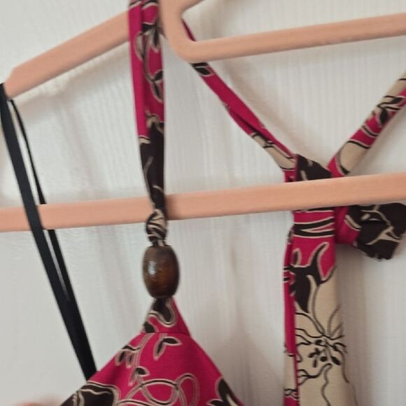 Tropical Floral Maxi Dress - Picture 5 of 6